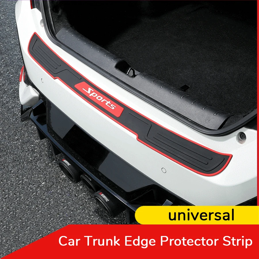 Автомобильный задний бампер для багажника защита от царапин универсальный