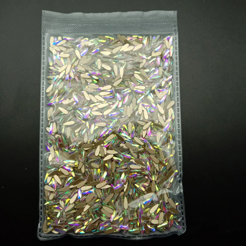 Горячая распродажа Оптовая Продажа 1440 шт./упак. 121 стилей Nail Art Стразы на плоской