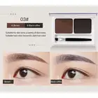 Палитра пудры для бровей с кисточкой, водонепроницаемая долговечная дружественная для начинающих Косметика для макияжа глаз и бровей TSLM