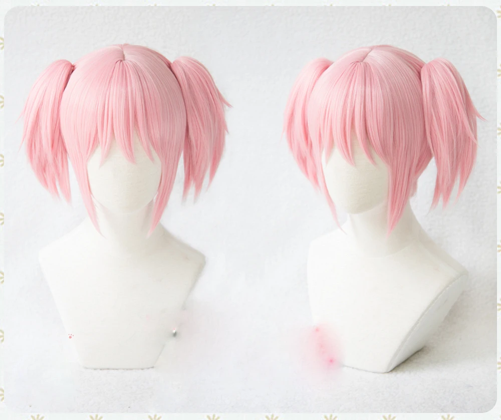 

Cosplay Wig Madoka Kaname Puella Magi Madoka Magica Costume Play Wigs Halloween Costumes Hair