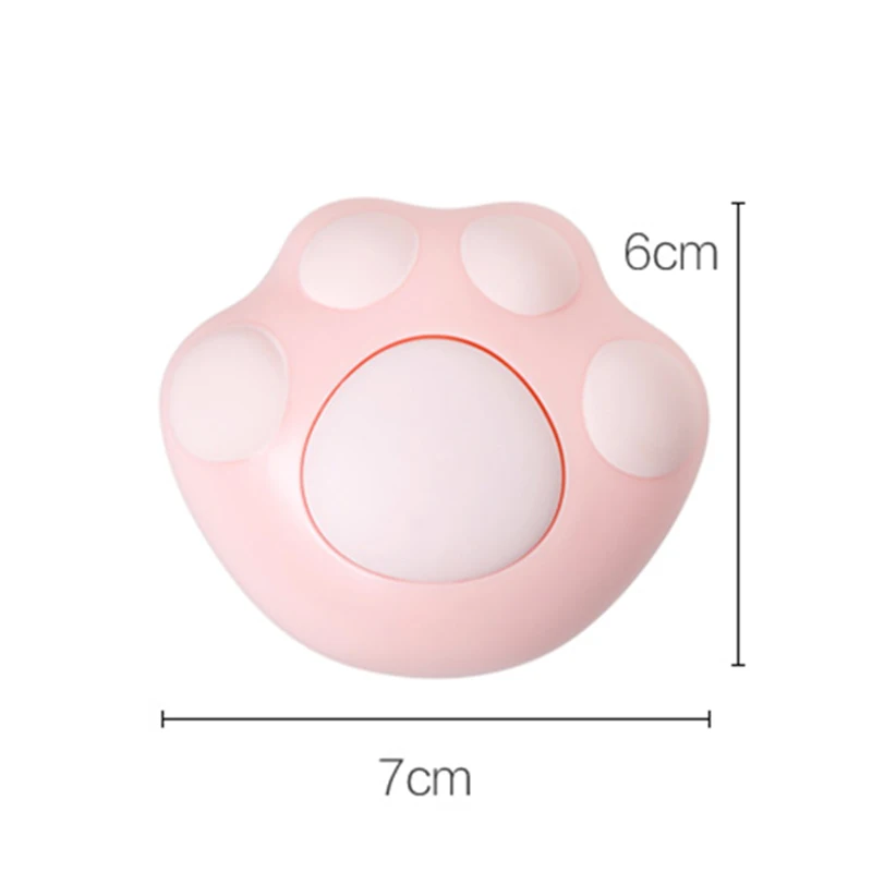 

Home Cat Claw Retractable Hook Decoration Household Key Chain Cute Sticky Hook Dormitory Storage Rack Organizer J9