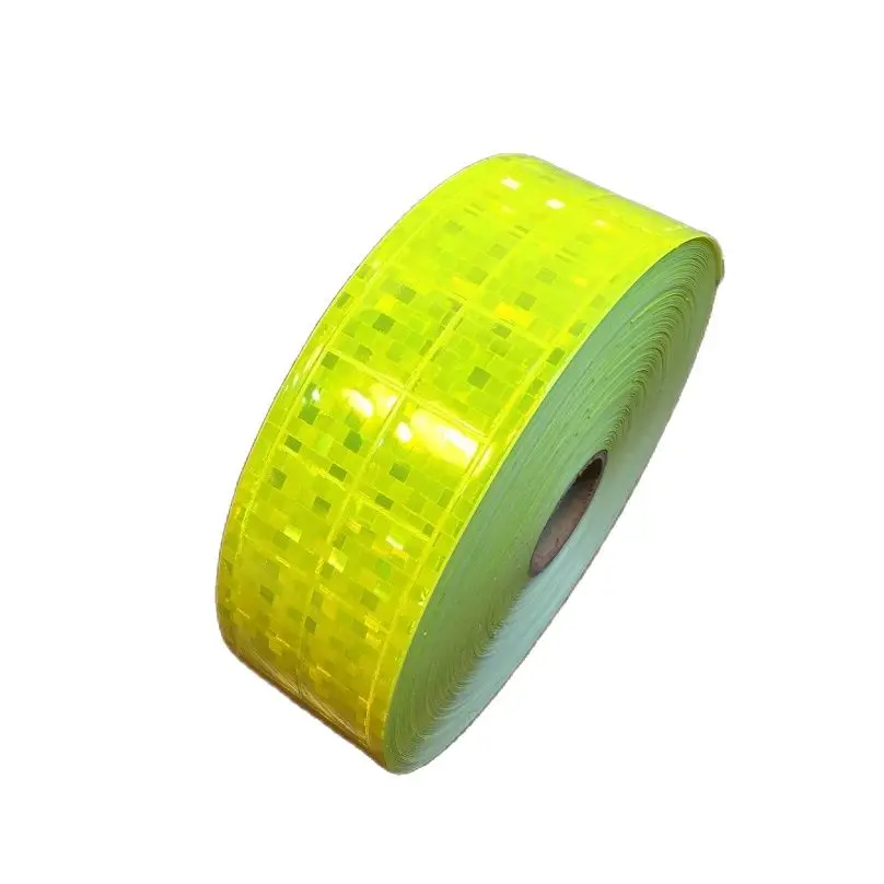 5CM*50M High Visibility Fluorescent Reflective PVC Strip Night Safety Warning Tape For Clothing | Безопасность и защита