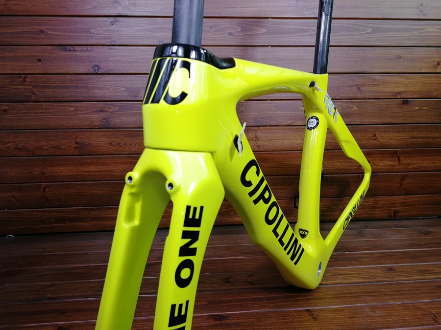 Топ Cipollini nk1k RB1K the one T1100 3k желтый карбоновый Дорожный Рама гоночный велосипед, прогулочный велосипед frameset XDB DPD корабль