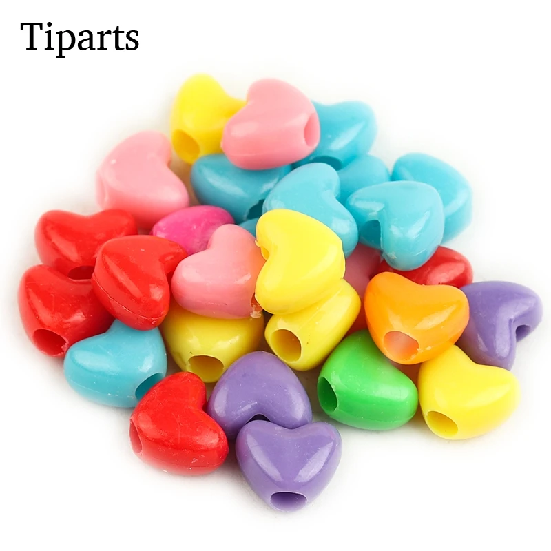 50 шт./лот пластиковые плоские круглые бусины с резьбой в виде сердца диаметр 11 5 мм