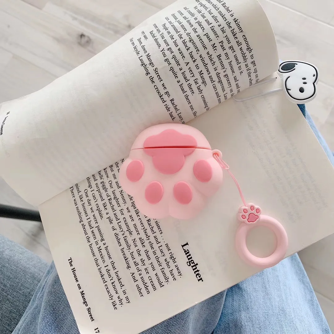 109-U Милый чехол для наушников для Airpods, чехол Bluetooth, Забавный 3D чехол с когтями для Apple Air pods 2, защитный чехол, наушники, гарнитура - Цвет: 109-U