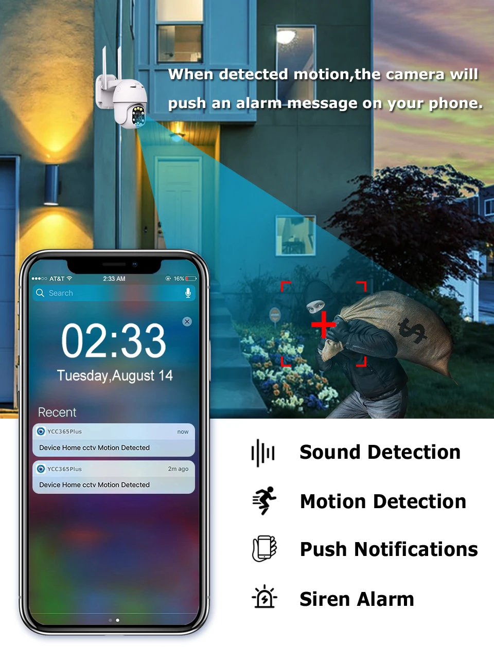 1080P PTZ IP камера Wifi уличная купольная беспроводная камера безопасности Pan Tilt 4X цифровой зум 2MP сетевая CCTV камера наблюдения