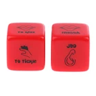 Пусть ваш рулон решить  D6 сексуальная позиция игра в кости  2 шт  светится в темноте