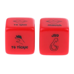 Пусть ваш рулон решить  D6 сексуальная позиция игра в кости  2 шт  светится в темноте