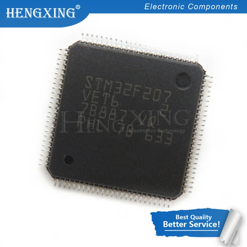 1 шт./лот STM32F207VET6 STM32F407VET6 STM32F205VET6 STM32F205ZGT6 QFP 100 новый оригинальный|Интегральные