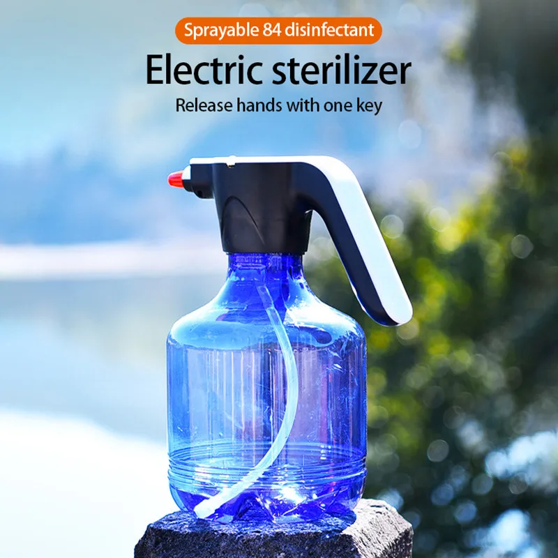 

Electric Plant Spray Bottle Automatic Watering Fogger USB Electric Sanitizing Sprayer Hand Watering Machine Plants Garden Tool
