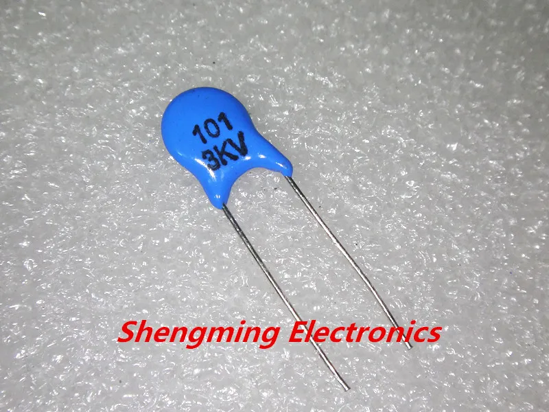 100 шт 3кВ 101 м 100пф 3000 В высоковольтные керамические конденсаторы|ceramic capacitor|high voltage