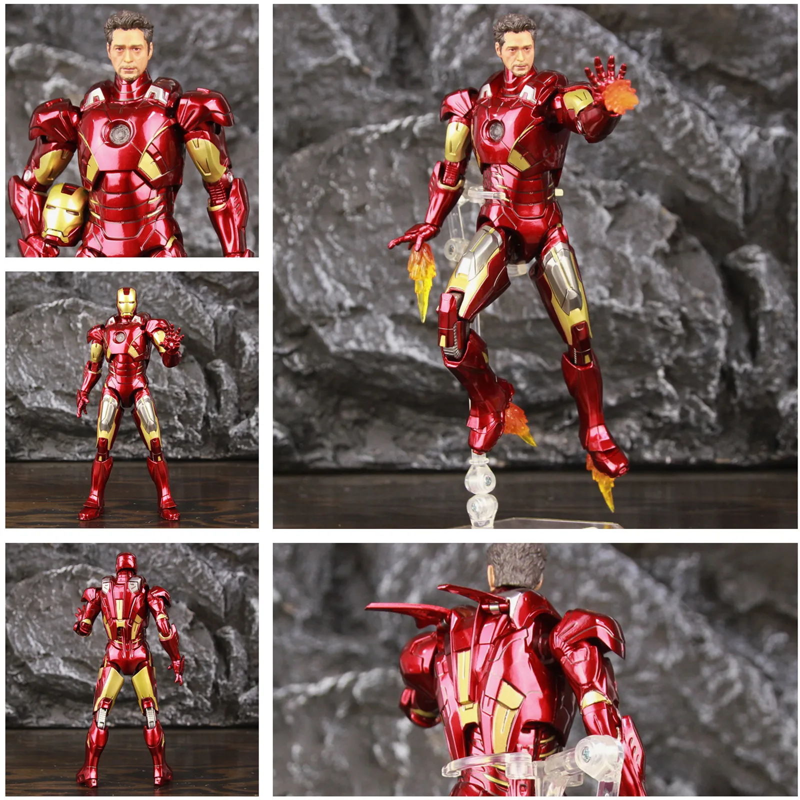 Новинка 2021 экшн фигурка Marvel Железный человек MK7 Mark VII чемодан 7 дюймов из фильма со