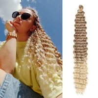 deep twist crochet hair 22inch 30inch freetress synthetic ombre braiding hair extensions low tempreture fiber hair alibaby