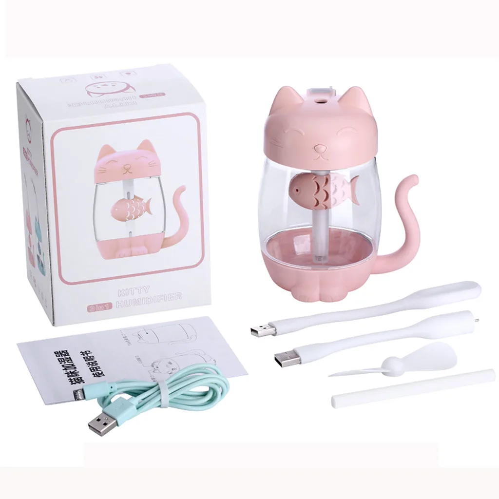 Gacsidy store воздухоочиститель ароматерапия кошки милые подарки увлажнитель