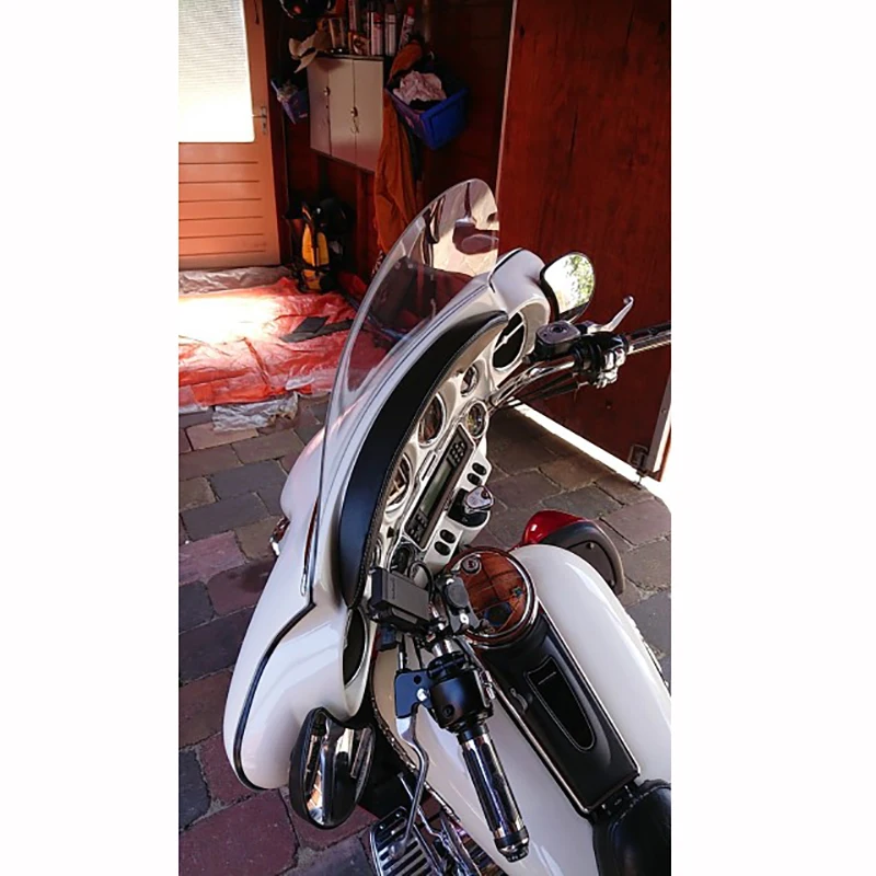 Мотоцикл 1" очистить лобовое стекло для 96-13 Harley Touring Street Glide Electra ультра классический 1996-1998 1999 2010 2011 2012 2013