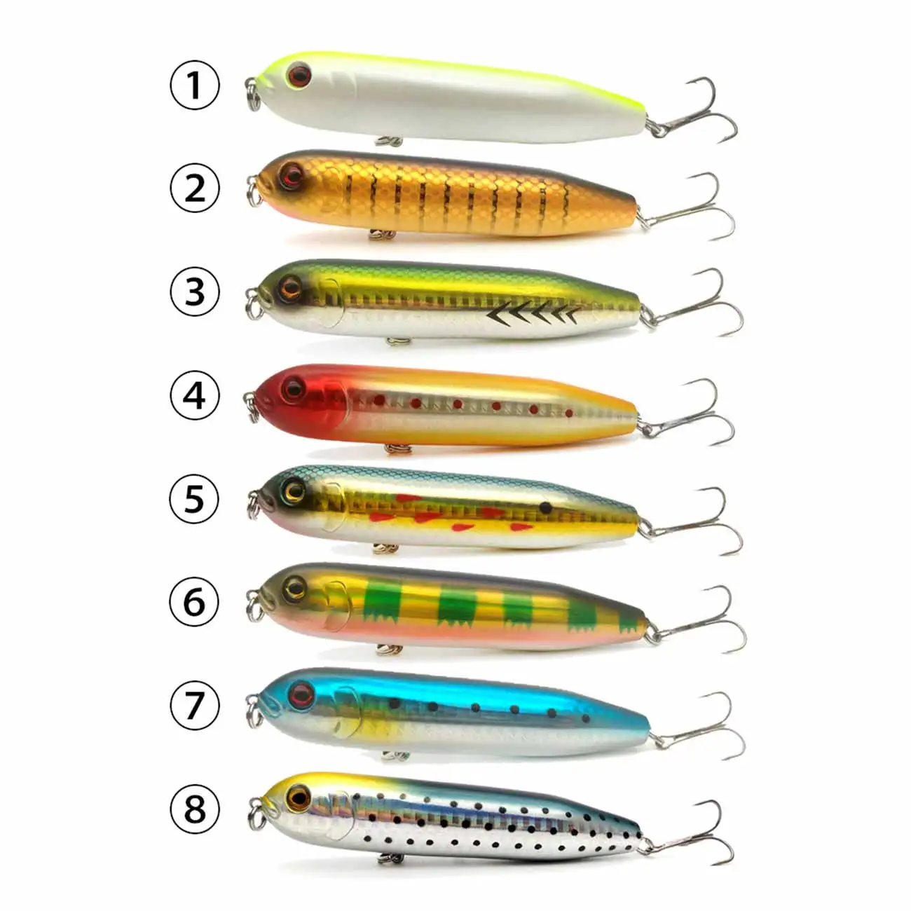 

Fat Dog Walking Pencil Swim Bait 10cm19g Floating Topwater Trout Redfish Artificial Hard Lure Saltwater Fishing Tackle