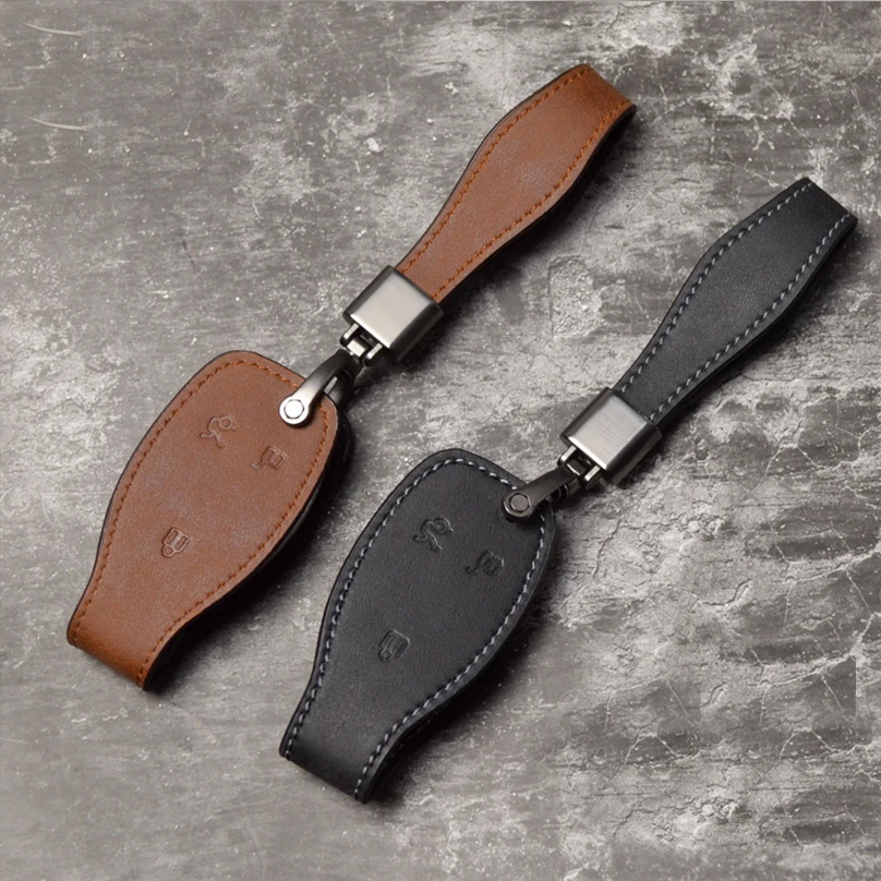 Новинка Лидер продаж кожаный чехол для автомобильного ключа ключей Mercedes Benz CLS CLA GL