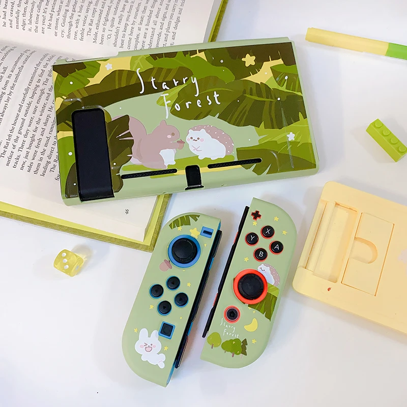 STARRY FOREST Мягкий защитный чехол для nintendo switch с изображением лесных животных Ежика