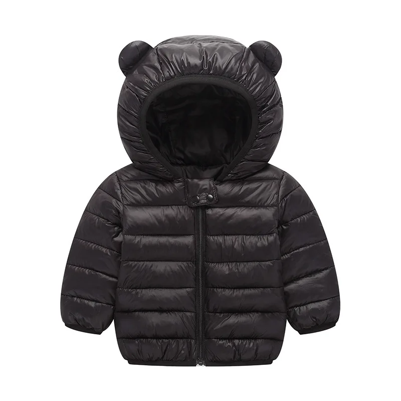 Cute Baby Girls Jacket Kids Boys Light 2021 New Down Cotton Warm Coats Clothes Infant children's outerwear clothing for Boy Coat
