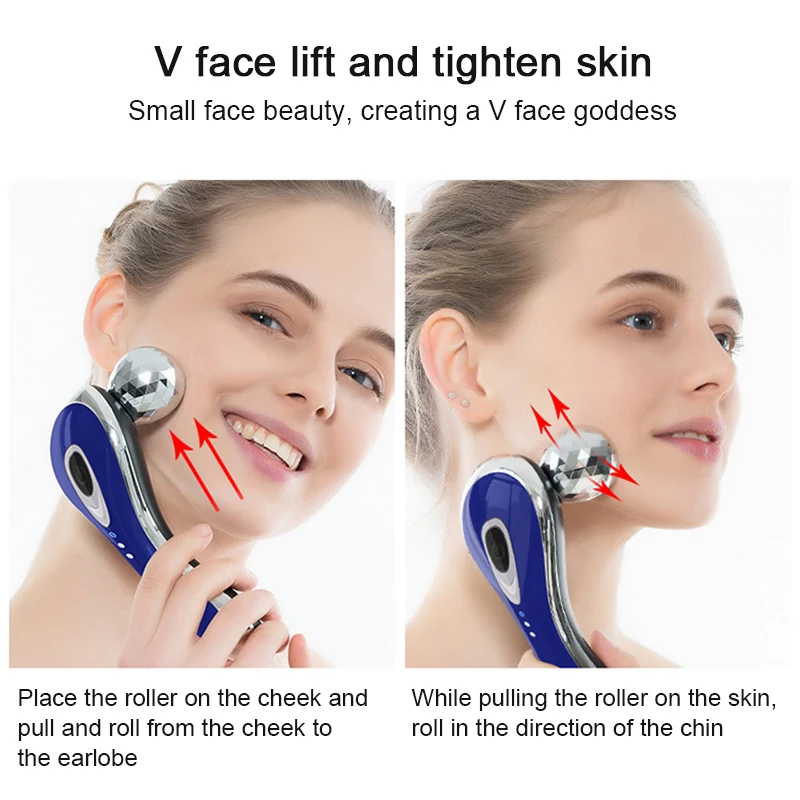 

Women Manual Roller Massager Beauty Massage Face-Lifting Instrument For Face-Lift Artifacts M2