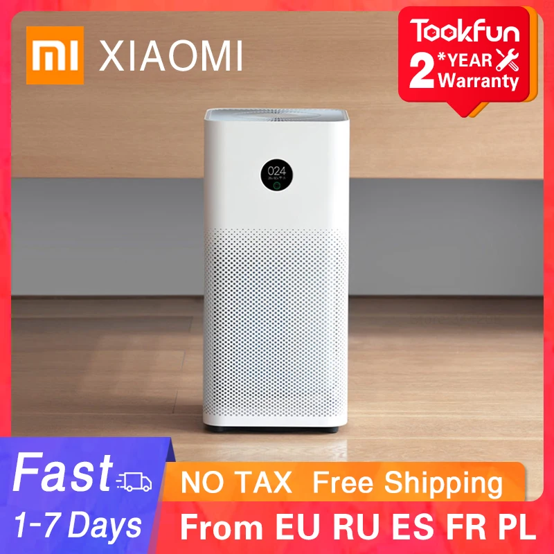 XIAOMI MIJIA Воздухоочиститель 3 3H Интеллектуальный бытовой очиститель воздуха