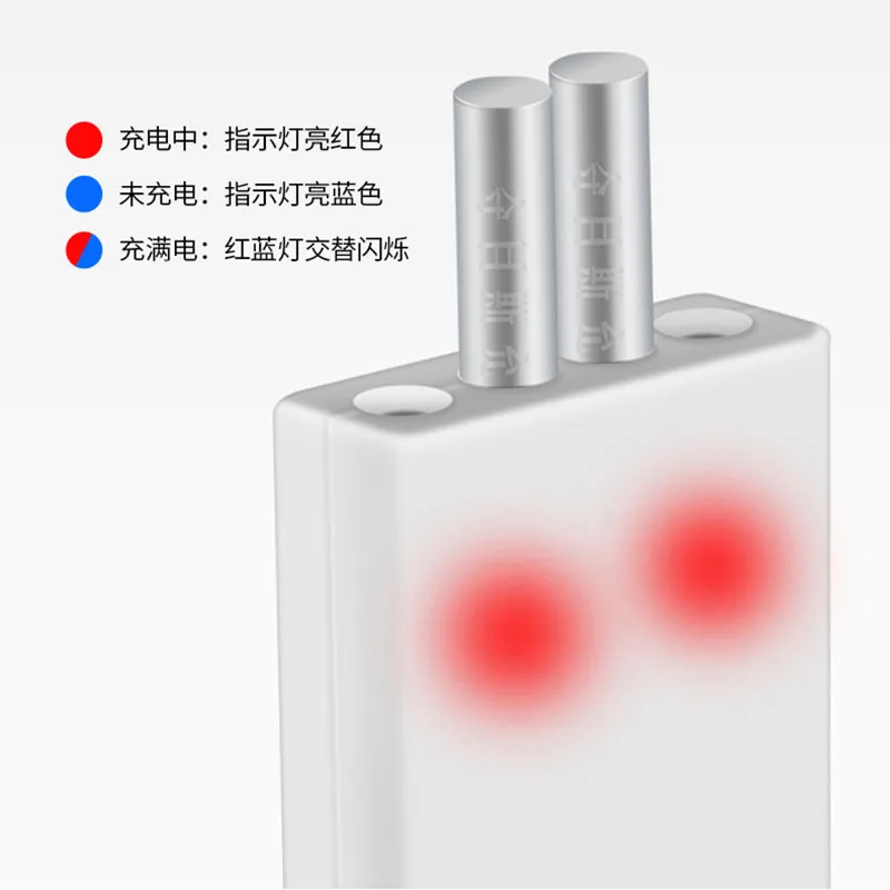 Зарядное устройство USB с 4 отверстиями 2 аккумуляторами CR425 для светящихся