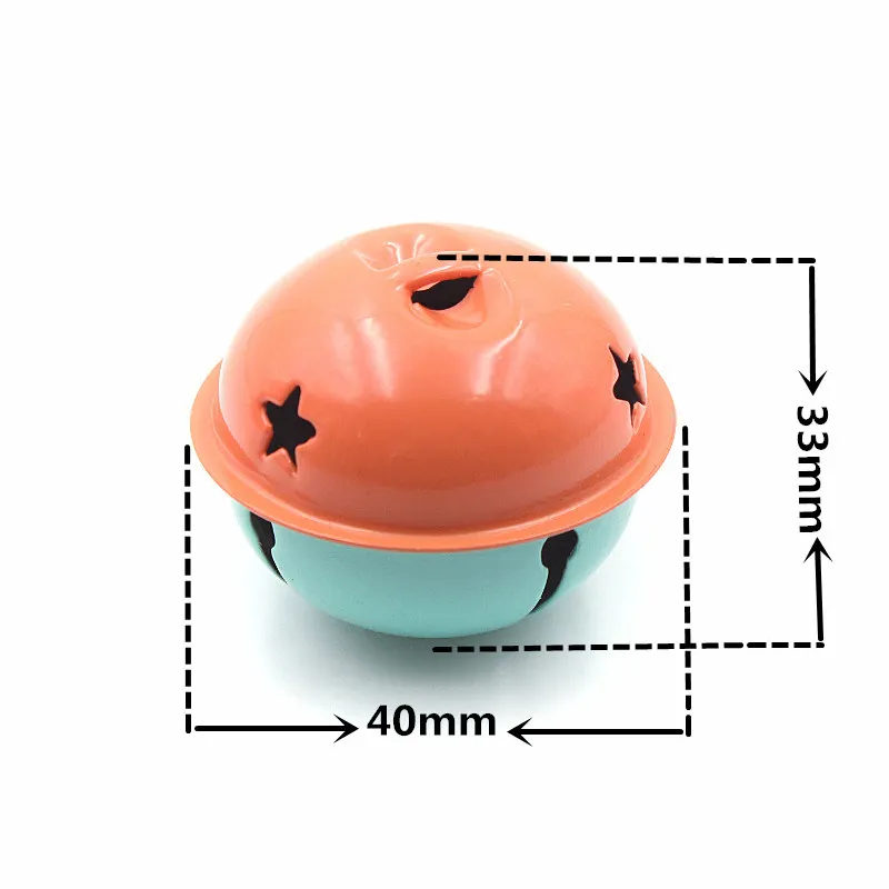 10 шт. металлические бусины колокольчики подвески для рождественских украшений