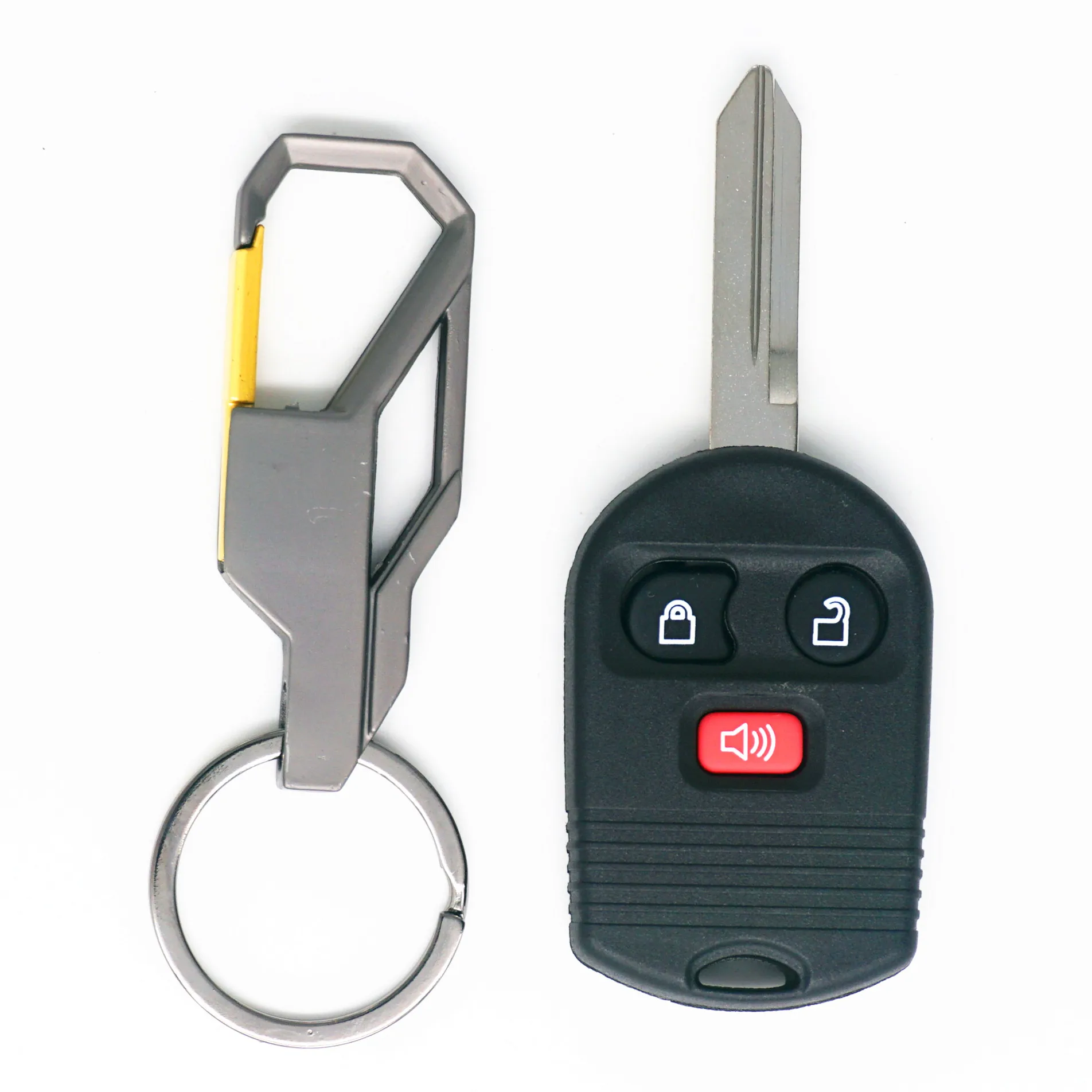 WFMJ 3 Buttons Remote Smart Key Case Chain Shell Fob For Ford F-250 F-350 F-450 Escape Expedition Explorer Freestar Excursion | Автомобили