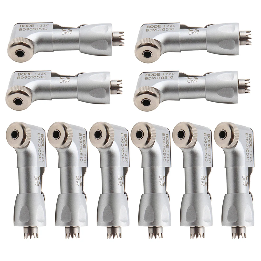 10 шт. стоматологический низкоскоростной наконечник типа E защелка контр Угловая