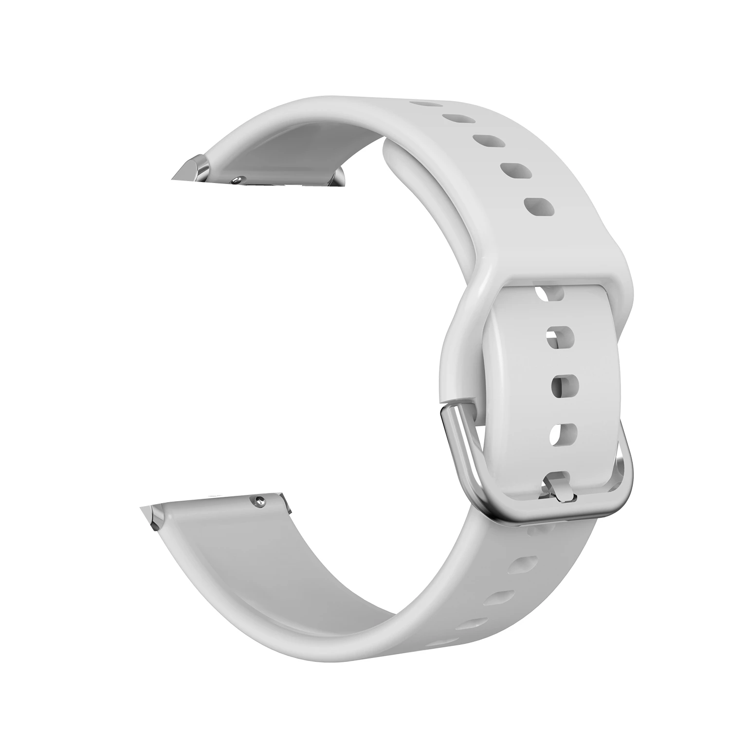 white silicone GOLDENSPIKE DT88 22 мм Браслет Смарт часы ремни для Красочные DT88 Smartwatch Band - Цвет: white silicone