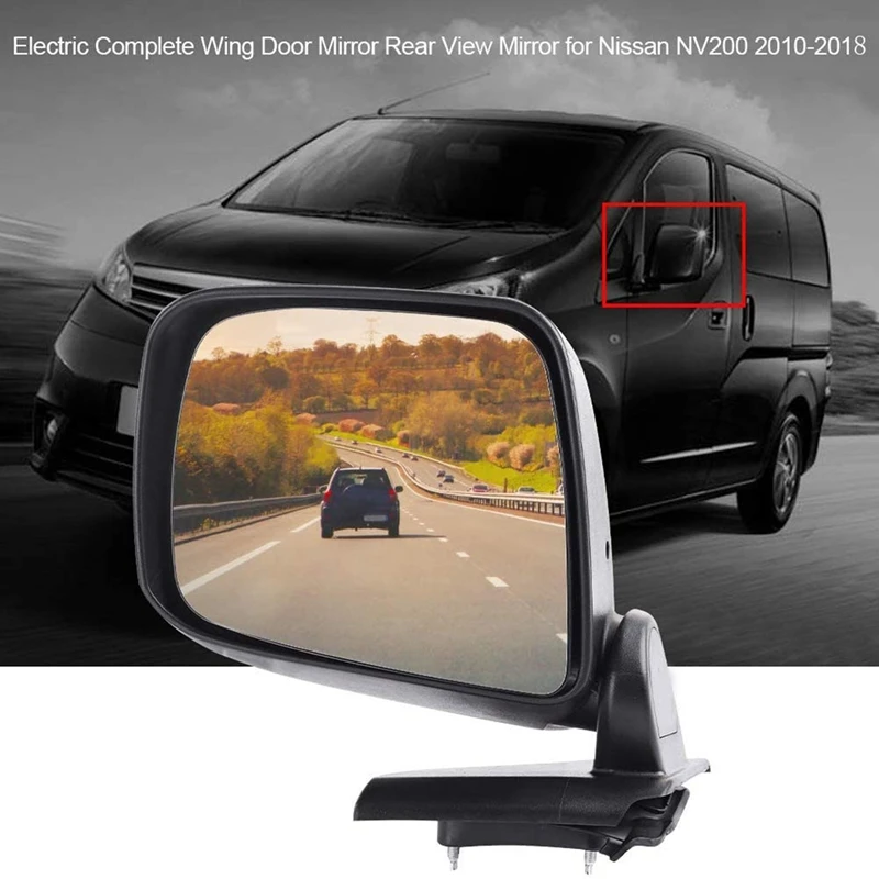 

Автомобильное Зеркало, боковое крыло, дверное зеркало, дверное зеркало в сборе для NISSAN NV200 2010-2018, 3 контакта