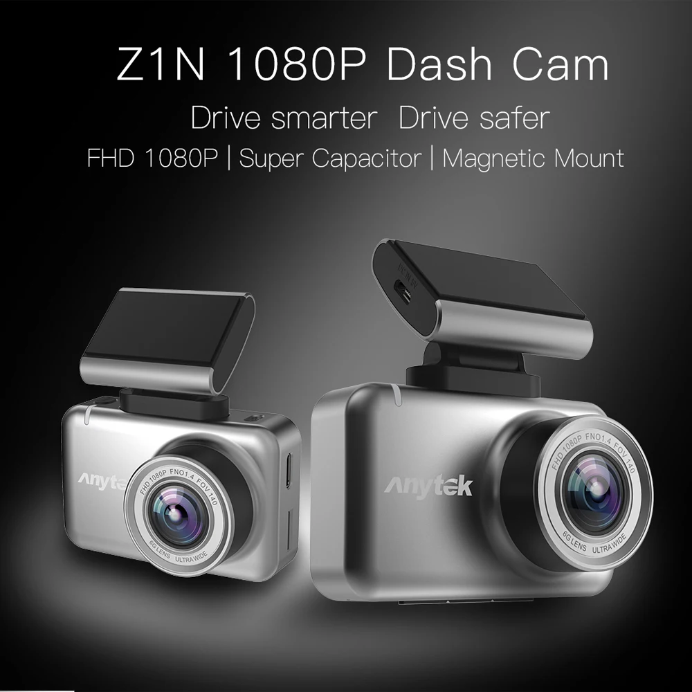 Оригинальный мини двойной объектив Автомобильный видеорегистратор Камера