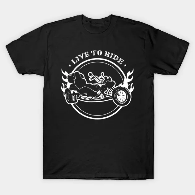 Мужская модель Trike Trikers дизайнерская мотоциклетная футболка подарок для Triker