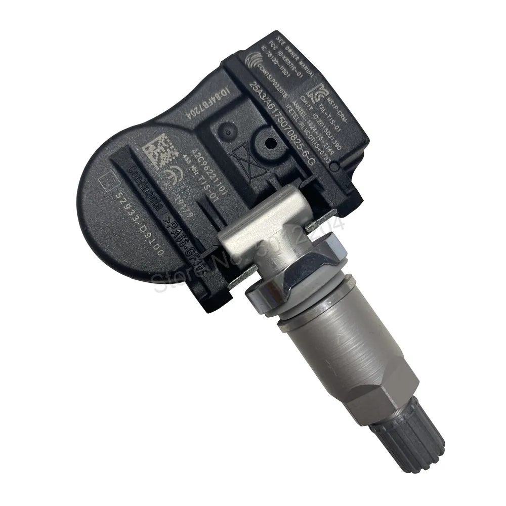 Датчик давления в шинах 52933-D9100, 52933D9100, 433 МГц, TPMS для Kia Sportage 2017, 2018, 2019, NIRO OPTIMA, для HYUNDAI ELANTRA, 1 шт.