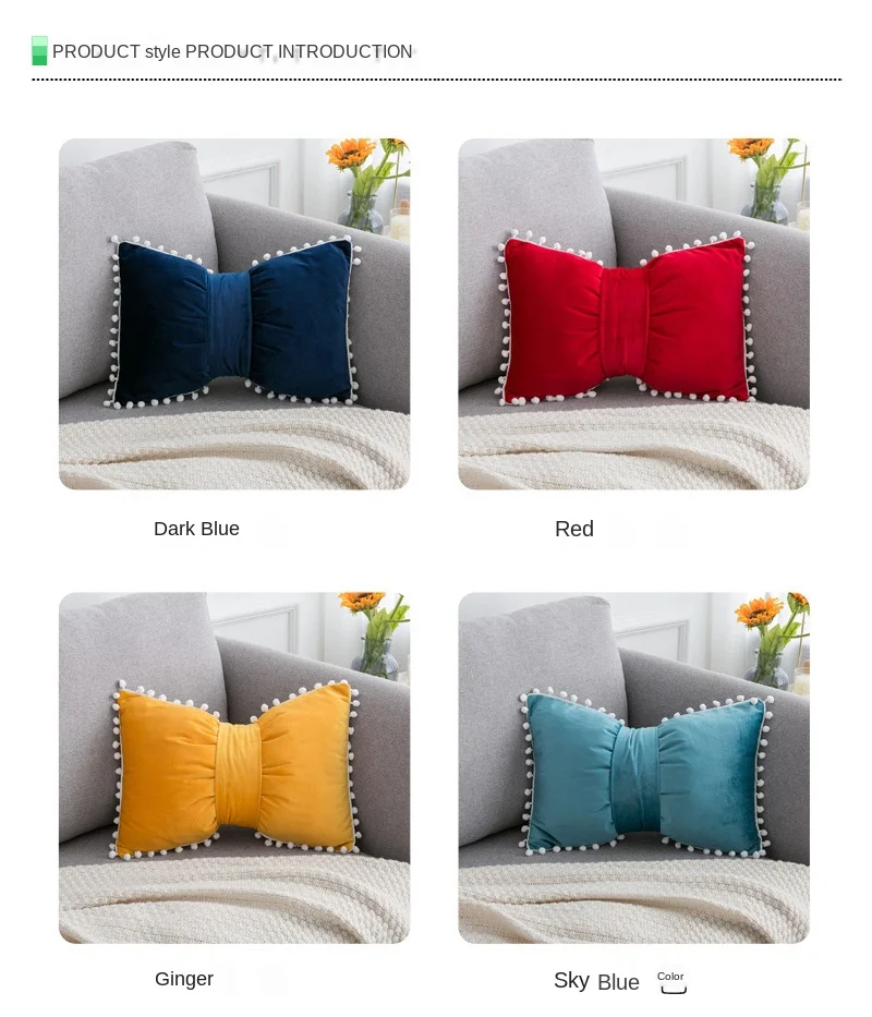 

Butterfly waist pillowcases four seasons Universal Office pillows does not contain cores