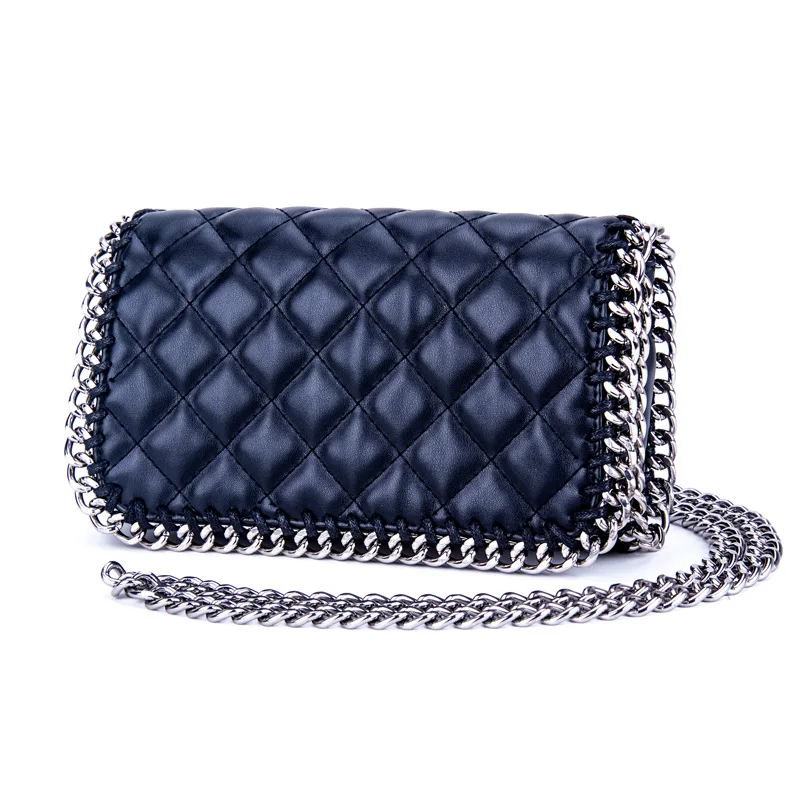 

Women PU Leather Chain Shoulder Clutch Bag High Quality Ladies Purse Crossbody Bag Fashion Casual Female Messenger Bags