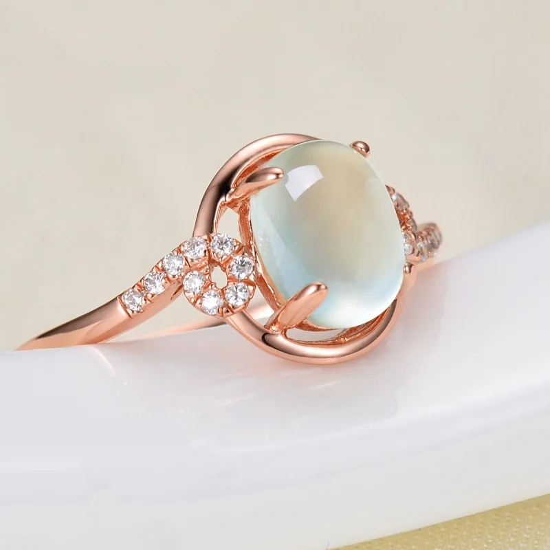 Популярное кольцо из серебра 925 пробы с нефритом И мозаикой модное