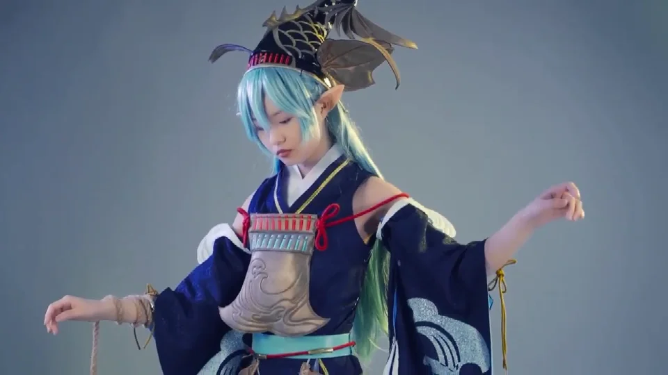 

Game Onmyoji SP LingHai Goldfish Game Suit JP Kimono Lovely UniformOutfit Women Halloween Carnival Free Shipping 2020 New
