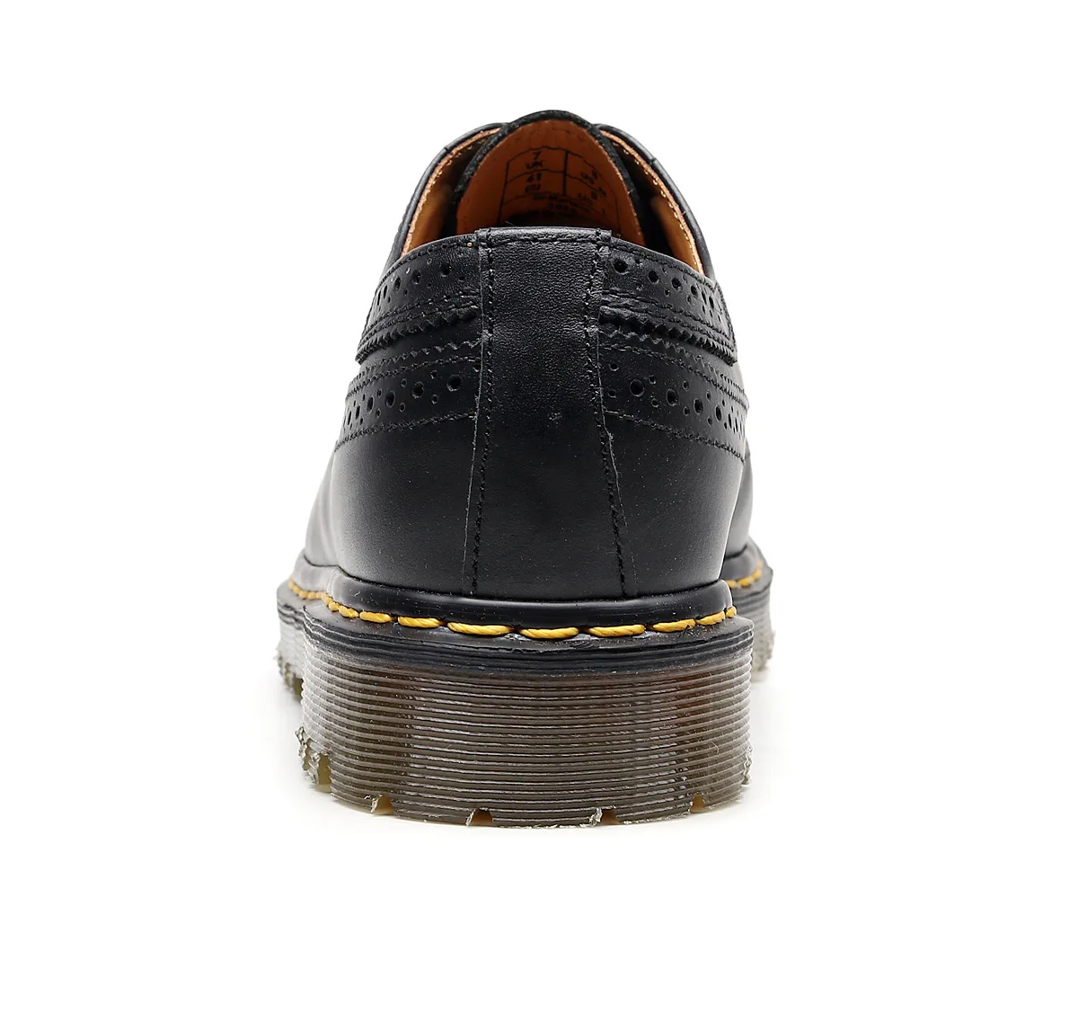 Buty Meskie/Мужские броги из воловьей кожи классические туфли Martin с 5 отверстиями