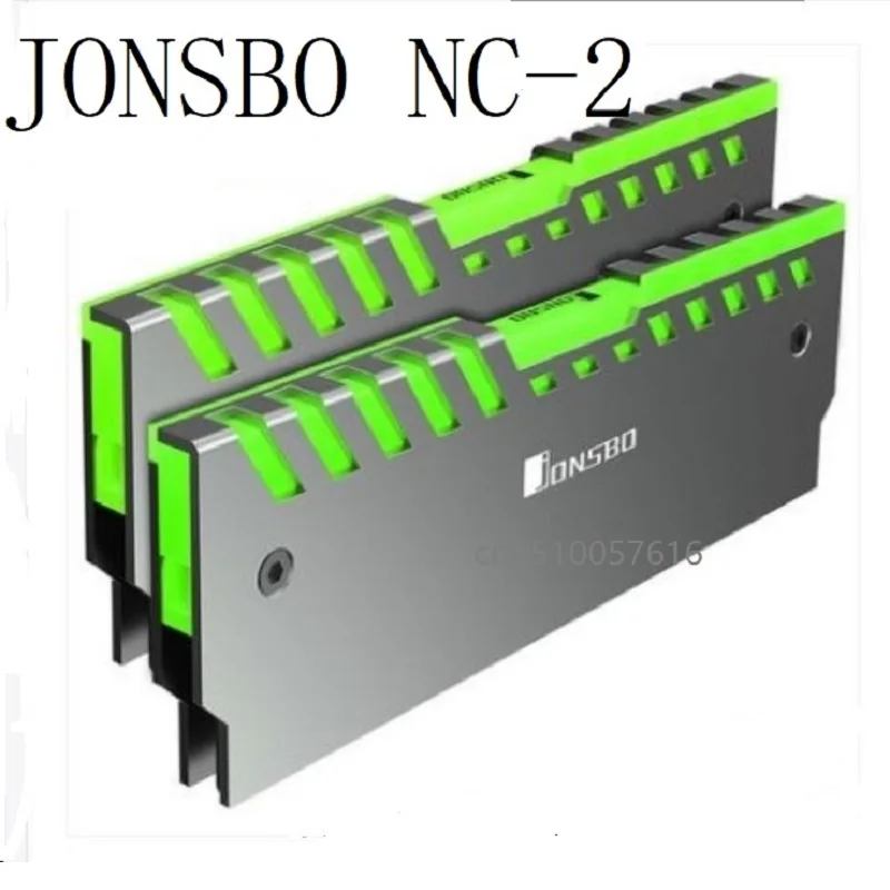 2 шт. настольный вентилятор охлаждения памяти NC-2 RGB/цветной светильник алюминиевый теплоотвод ОЗУ многоцветной радиатор