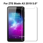 Закаленное стекло ZTE Blade A3, 9H Высококачественная защитная пленка, защитное покрытие для экрана телефона, стекло для ZTE Blade A 3 2019 5,0