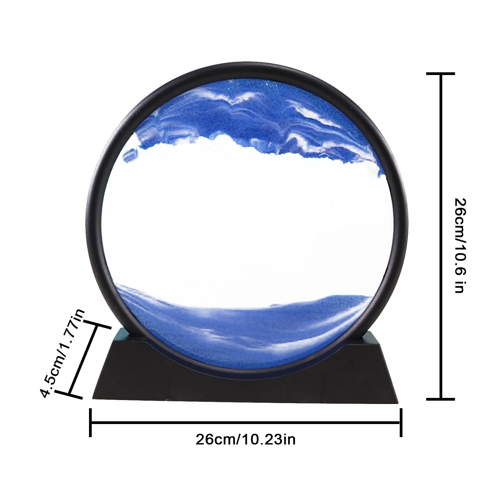 Украшения для домашнего декора цветные песочные часы 3d натуральный ландшафт