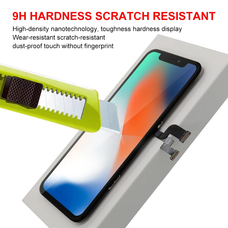 Класс AAA+++ для iPhone 6 6S 6Plus lcd кодирующий преобразователь сенсорного экрана в сборе с 3D силой для iPhone 6 7P X ЖК-дисплей без битых пикселей