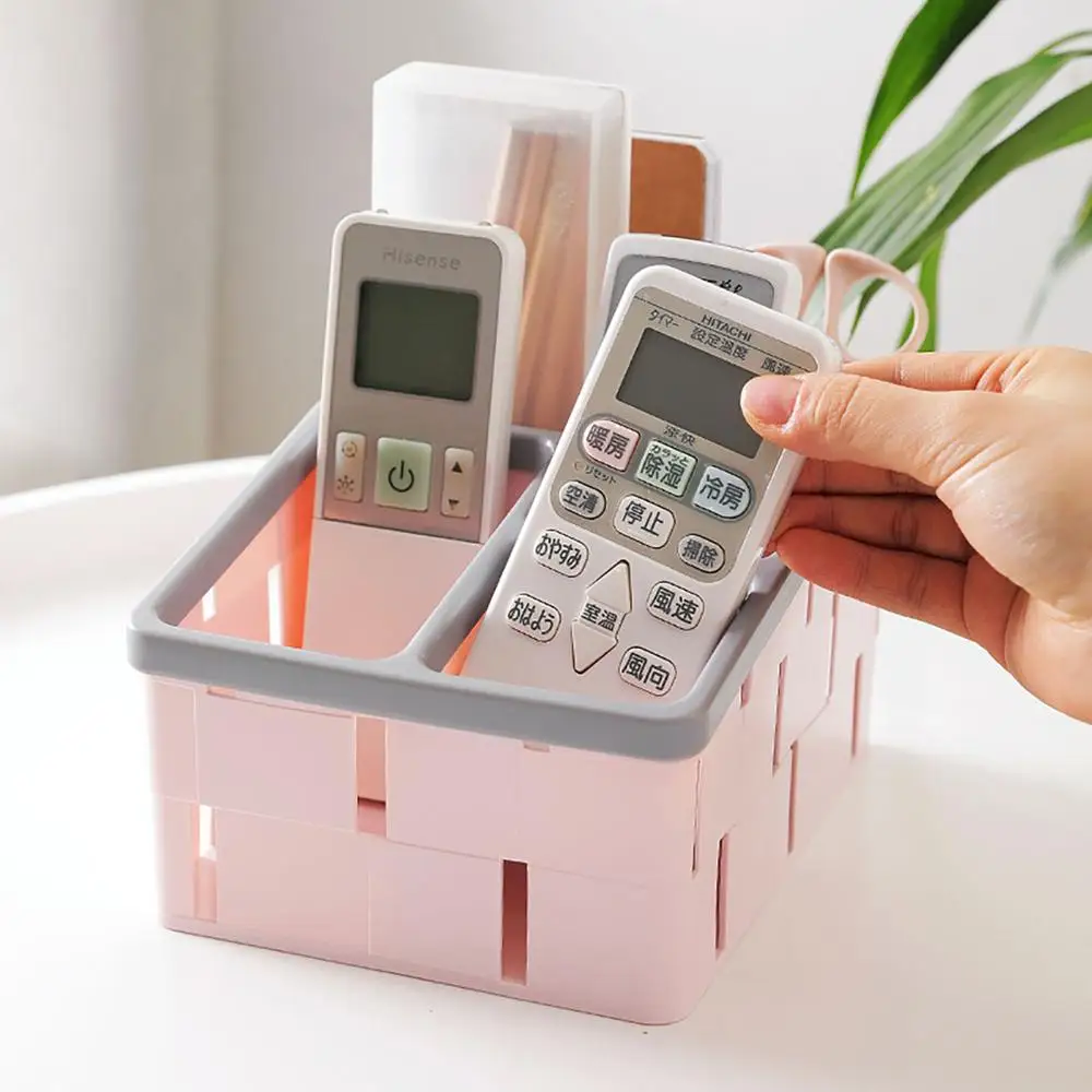 4 сетки пластиковый Настольный ящик для хранения мусора офисная канцелярская