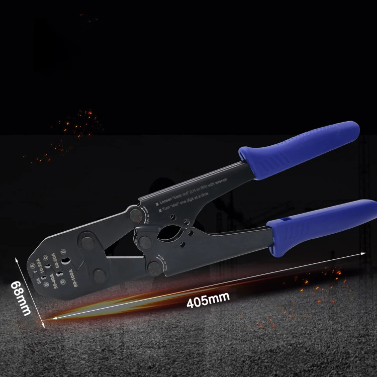 Обжимные клещи с медными наконечниками 5A-200A Щипцы инструменты для закрытого