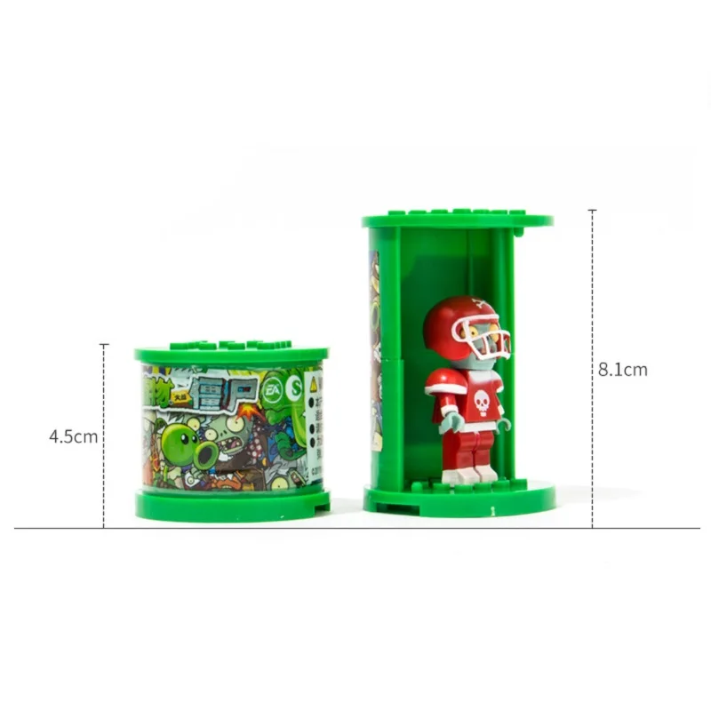 

Multiple Styles Plants vs. Zombies Blind Box Game Toys Action Zombie Children's Puzzle Building Block Toys Collection Decoration