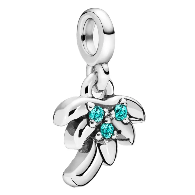 

2021 New Silver Colour Fox Unicorn Owl Pendant Series Bead Fit Original Pandora Charm Bracelet DIY Fashion Jewelry For Women