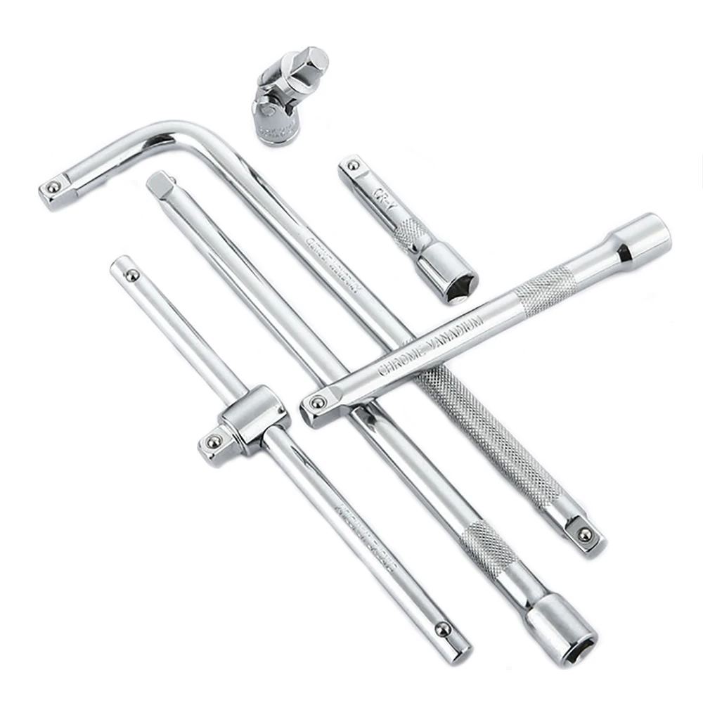 

Удлинитель с храповым механизмом 3/8 ", адаптер-ключ, торцевой инструмент, ручка L типа T, раздвижная штанга с квадратной головкой 10 мм