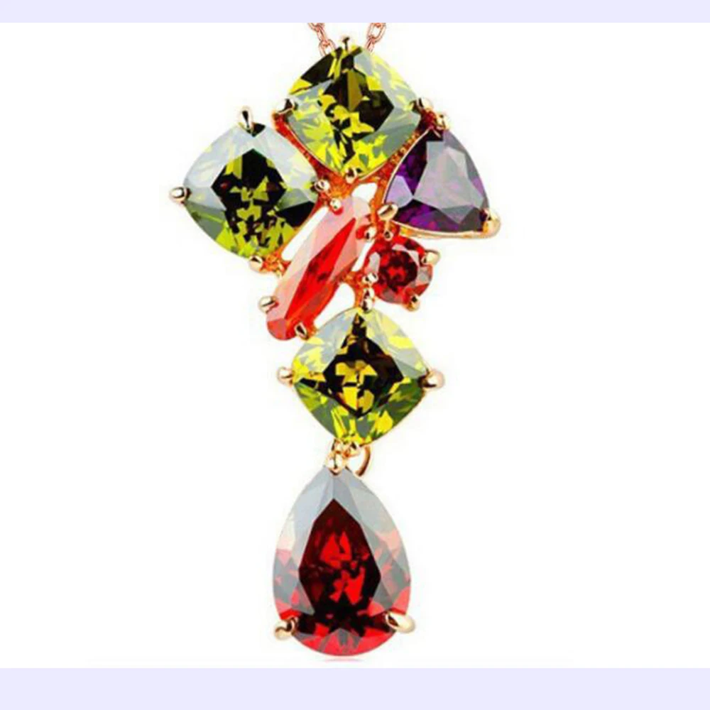 Bettyue Attractive Shape For Women And Girls Fashion Trend Geometry Zirconia Distinctive Necklace In Banquet Shiny Orneme | Украшения и