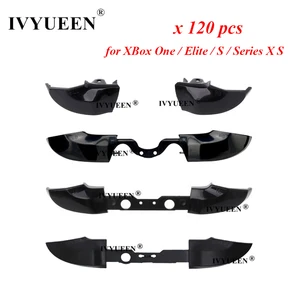 120 шт. для Xbox One серии X S Elite Управление; Замена кнопки LB и RB бампера триггера игровых аксессуаров для X Box One Управление